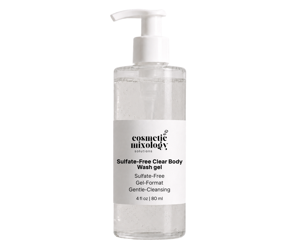 Sulfate-Free Clear Body Wash Gel
